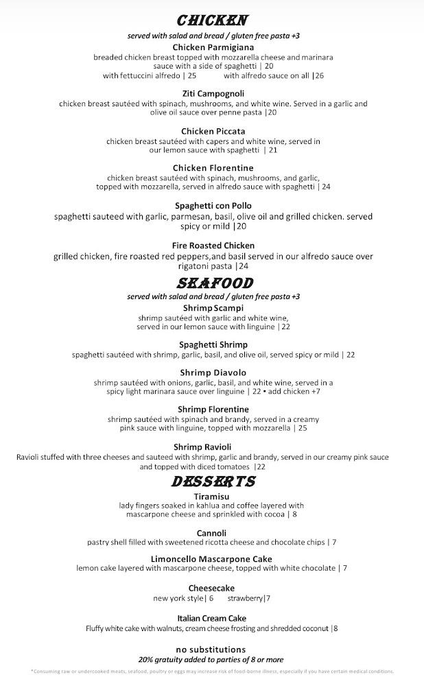 Casa Pasta #2 Menu image 2