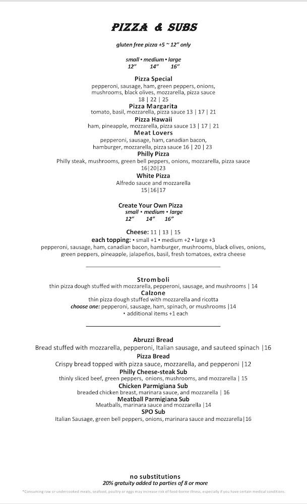 Casa Pasta #2 Menu image 3